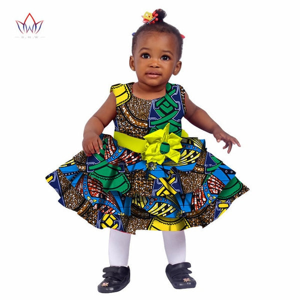 Baby Girl Summer African Dashiki Dress