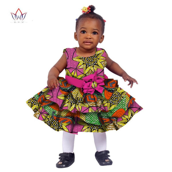 Baby Girl Summer African Dashiki Dress