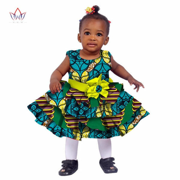 Baby Girl Summer African Dashiki Dress