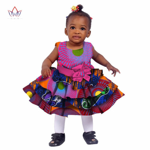 Baby Girl Summer African Dashiki Dress