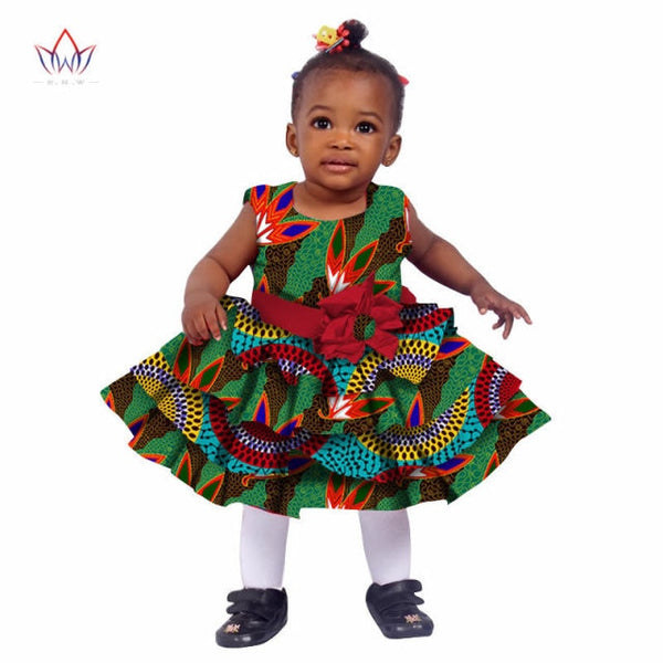 Baby Girl Summer African Dashiki Dress
