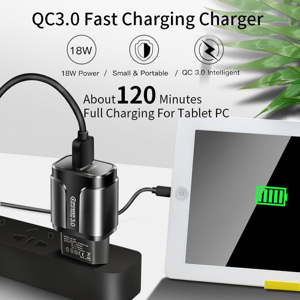 18W Power/ Small & Portable/QC 3.0 Intelligent