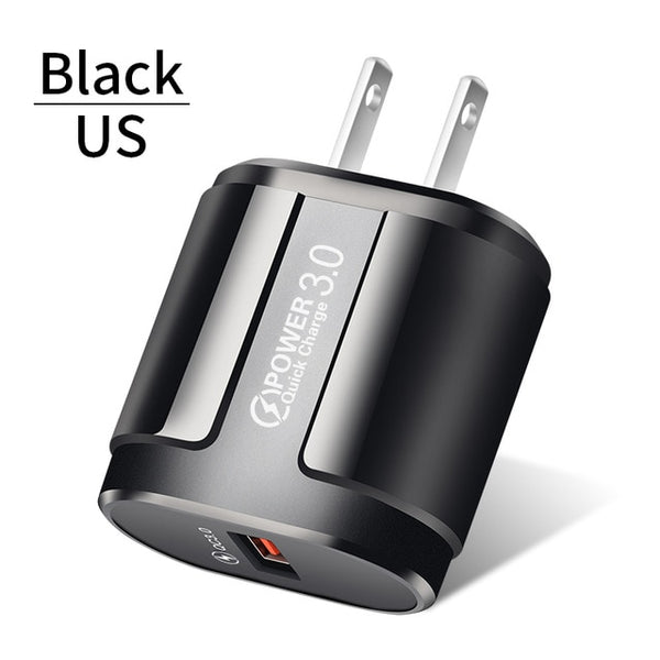Quick Charge 3.0 USB, Universal Mobile Phone Charging Wall Adapter