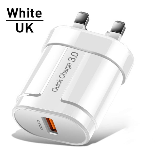 Quick Charge 3.0 USB, Universal Mobile Phone Charging Wall Adapter