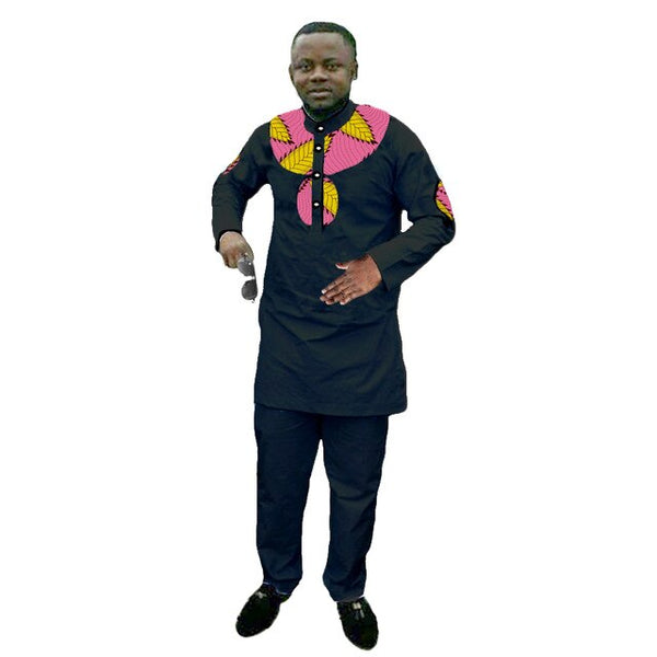 Mens Fashion African Print Dashiki Set