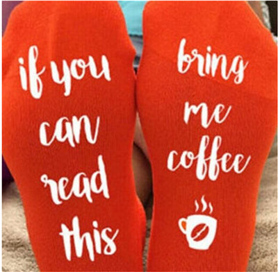 Custom Socks - If You Can Read This Bring Me a Glass of Wine/Beer