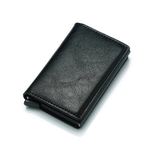 RFID  Blocking Leather Wallets - protect your debit & credit cards from being read remotely