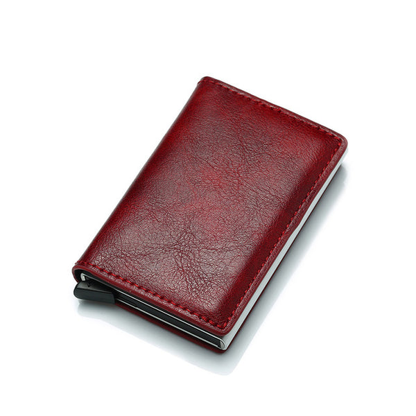 RFID  Blocking Leather Wallets - protect your debit & credit cards from being read remotely