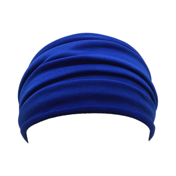 Womens Wide Elastic Headband - For Sports Workout Running