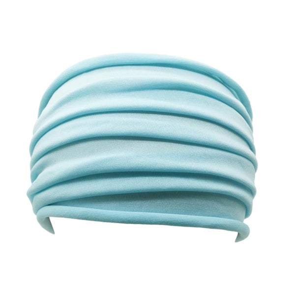 Womens Wide Elastic Headband - For Sports Workout Running