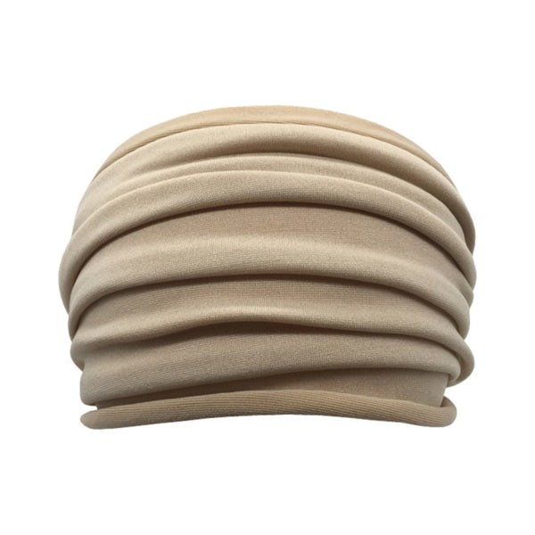 Womens Wide Elastic Headband - For Sports Workout Running