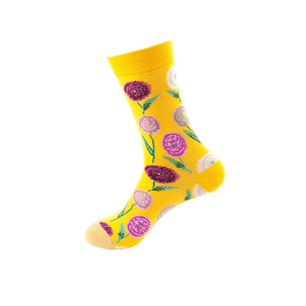 Mens & Womens Cheerful, Patterned, Colorful Socks