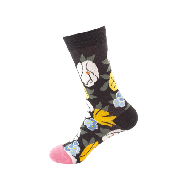 Mens & Womens Cheerful, Patterned, Colorful Socks