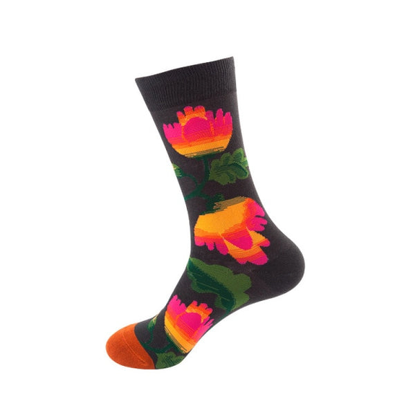 Mens & Womens Cheerful, Patterned, Colorful Socks