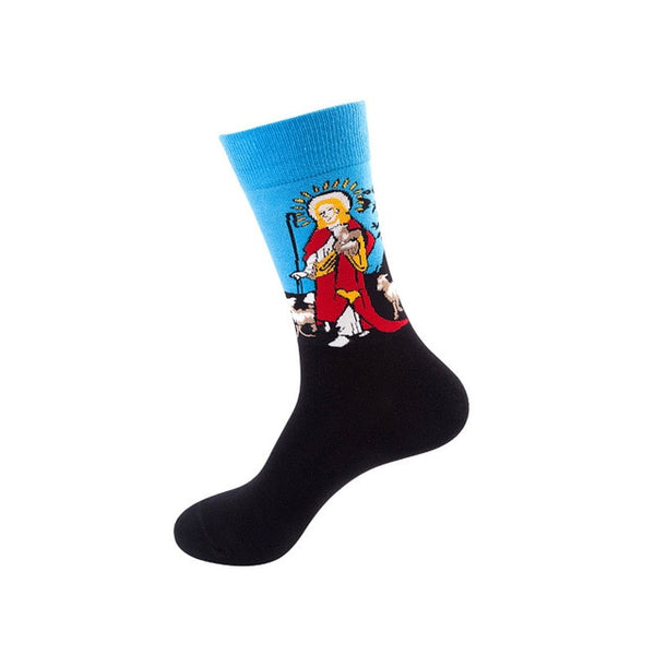 Mens & Womens Cheerful, Patterned, Colorful Socks