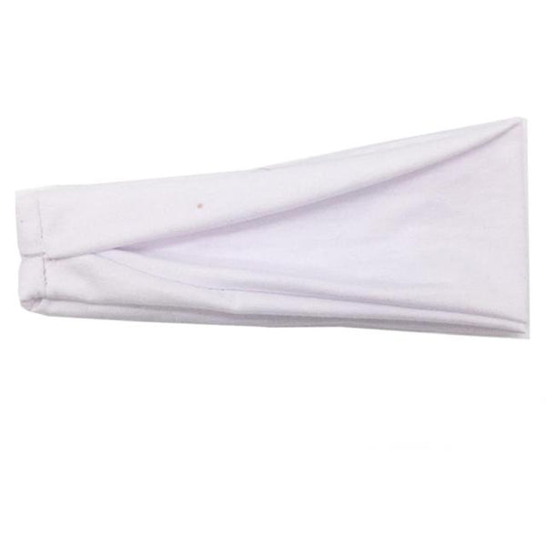 Womens Wide Elastic Headband - For Sports Workout Running