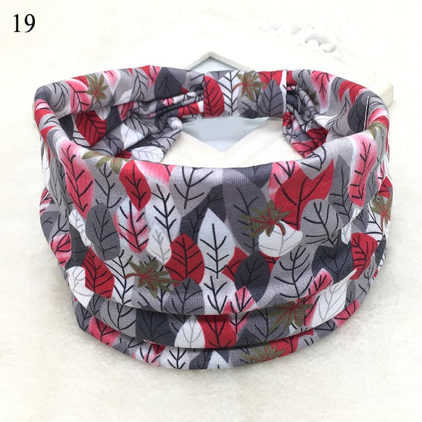 Womens Wide Elastic Headband - For Sports Workout Running