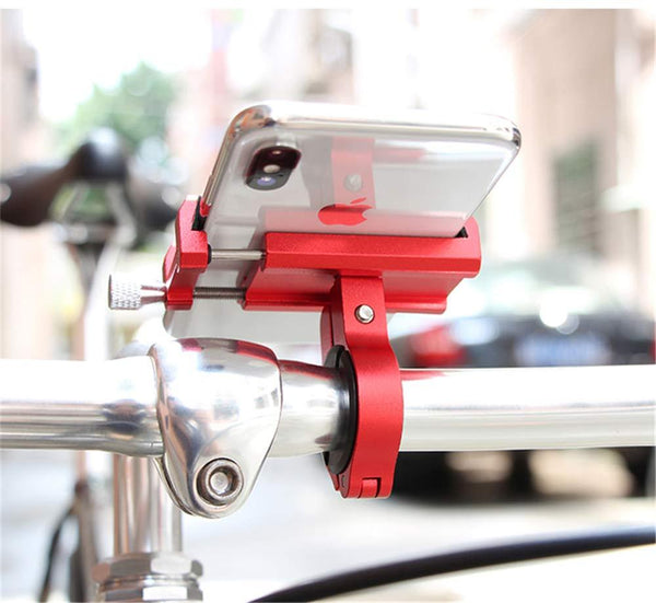 Bicycle Phone Holder, Handlebar Mount 3.5-6.2"-See description for phone types