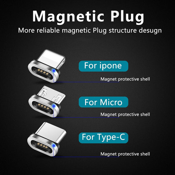 Reliable magnetic plug design structure