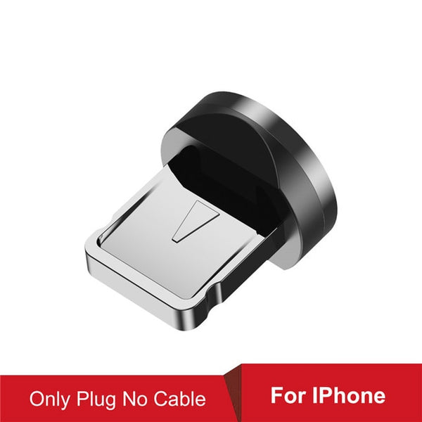 Fast Charging Micro USB, Type C, Mobile Phone Cable w Rotating Magnetic Head