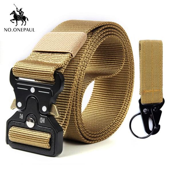 Mens Military High Quality Nylon Tactical Training Belt, Multifunctional