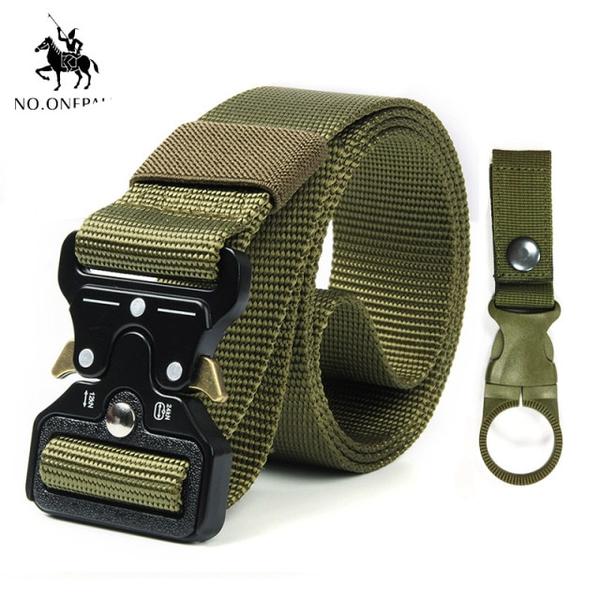 Mens Military High Quality Nylon Tactical Training Belt, Multifunctional