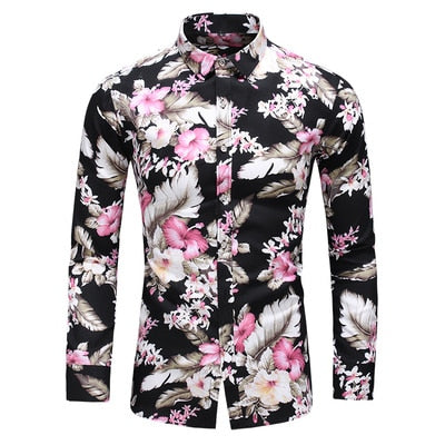 Mens Long Sleeve Fashion Shirts