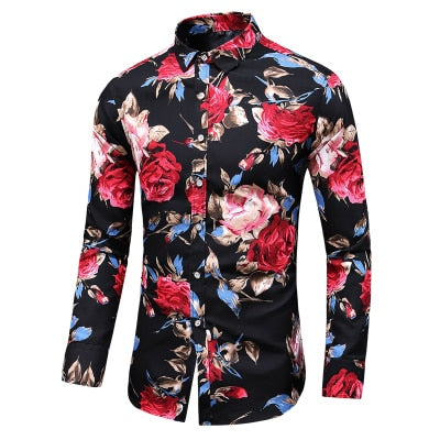 Mens Long Sleeve Fashion Shirts
