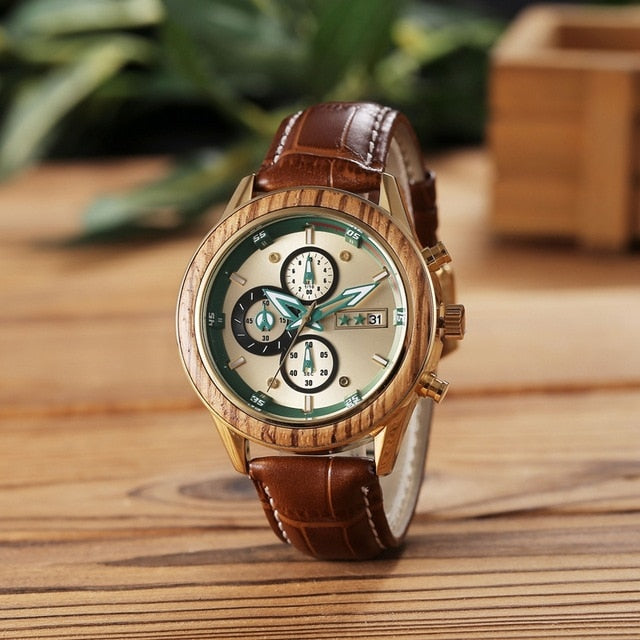 To My Son From Mom Engraved Steel Wooden Watch - I Closed My Eyes For But A Moment and Suddenly A Man Stood Where A Boy Used To Be...