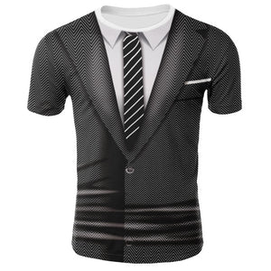 Men's 3D print Funny Optical Illusion T-shirts