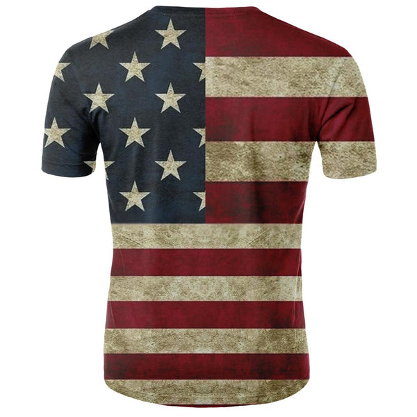 Men's 3D print Funny Optical Illusion T-shirts