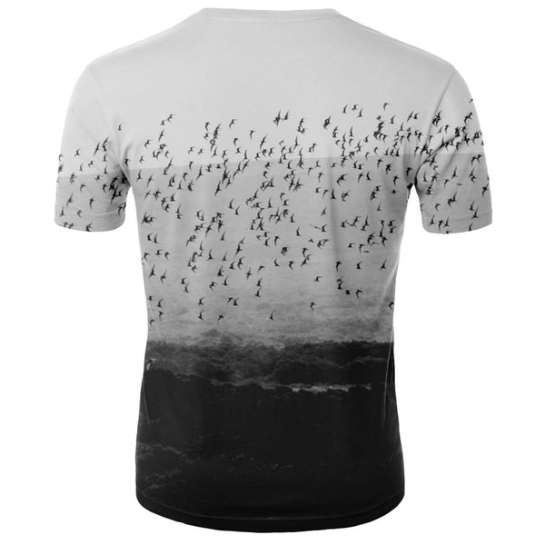 Men's 3D print Funny Optical Illusion T-shirts