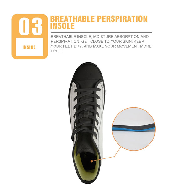 Womens Lace-Up Customizable Classic Sneakers - Black Lives Matter