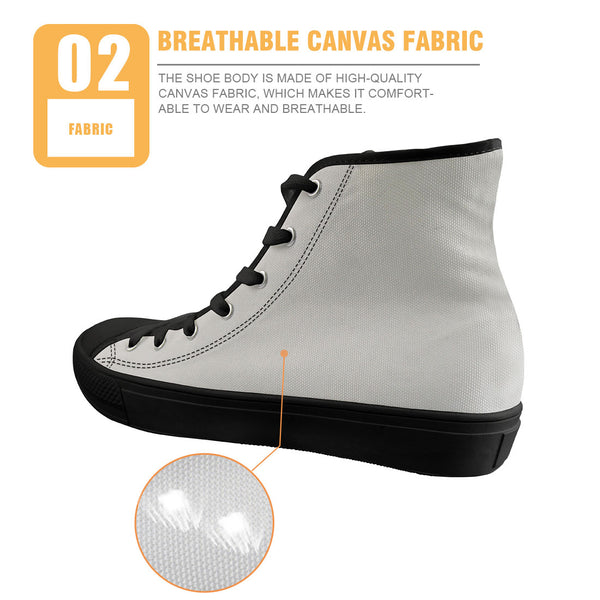 Womens Lace-Up Customizable Classic Sneakers - Black Lives Matter
