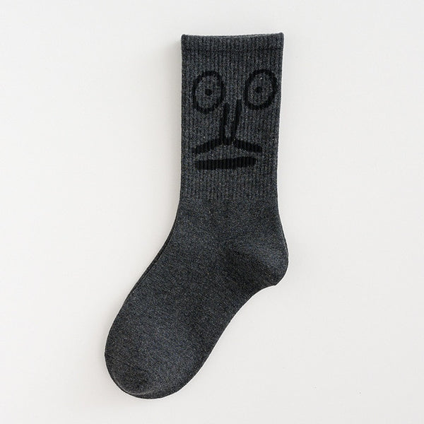 Unisex Anime Art Funny Harajuku Face Socks