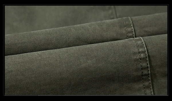 Mens Winter Military Jacket w Cargo Pockets