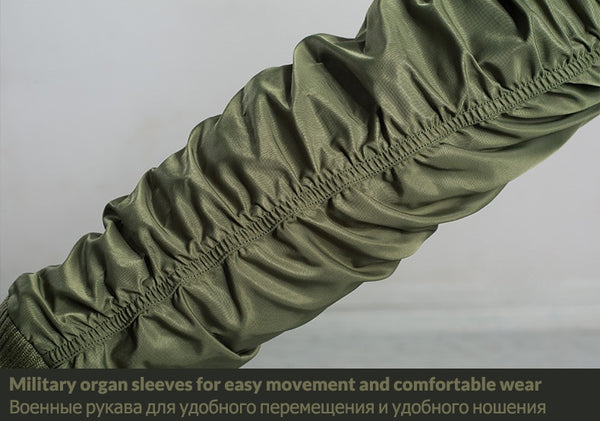 Mens Tactical Military Bomber Jacket Windproof Multipockets