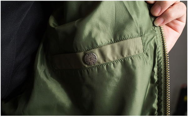 Mens Tactical Military Bomber Jacket Windproof Multipockets