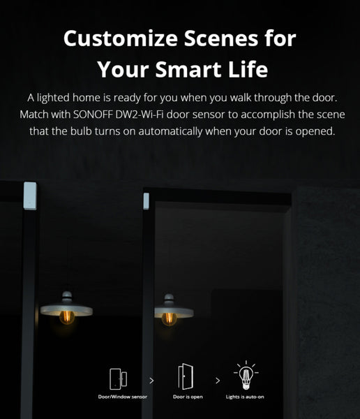 SONOFF Smart WiFi LED Filament Bulb Dimmable