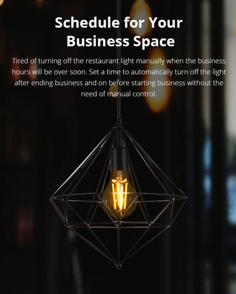 SONOFF Smart WiFi LED Filament Bulb Dimmable