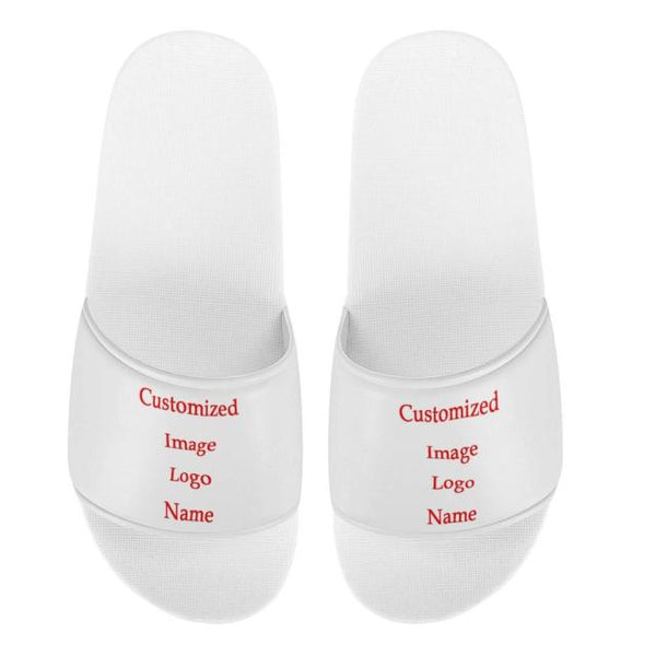 Unisex Customizable Beach Slides