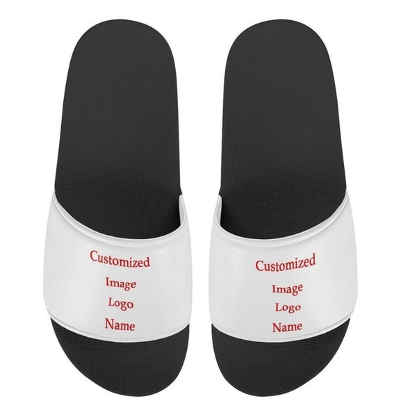 Unisex Customizable Beach Slides