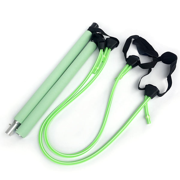 Professional Pilates Workout Stick with Resistance Band