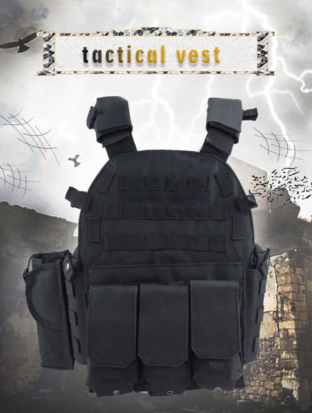 Military Tactical Vest Combat Camo