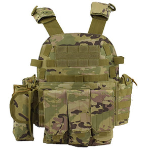 Military Tactical Vest Combat Camo