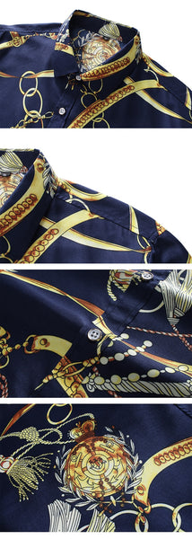 Mens Long Sleeve Fashion Shirts