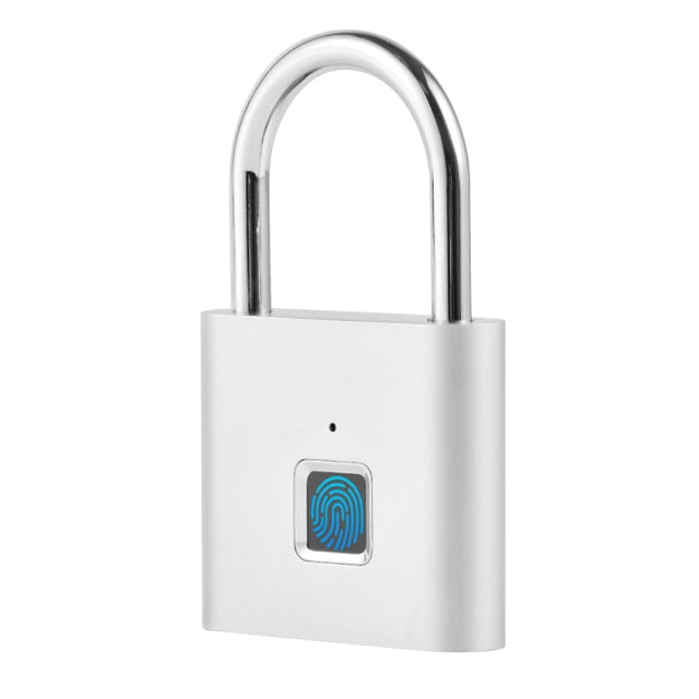 Smart Rechargeable Biometric Thumbprint Door Padlocks