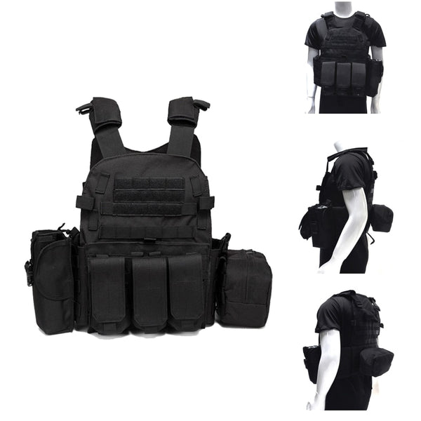 Military Tactical Vest Combat Camo