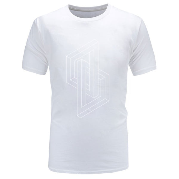 Mens Optical illusion Geometry T-Shirts