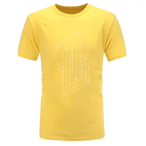 Mens Optical illusion Geometry T-Shirts